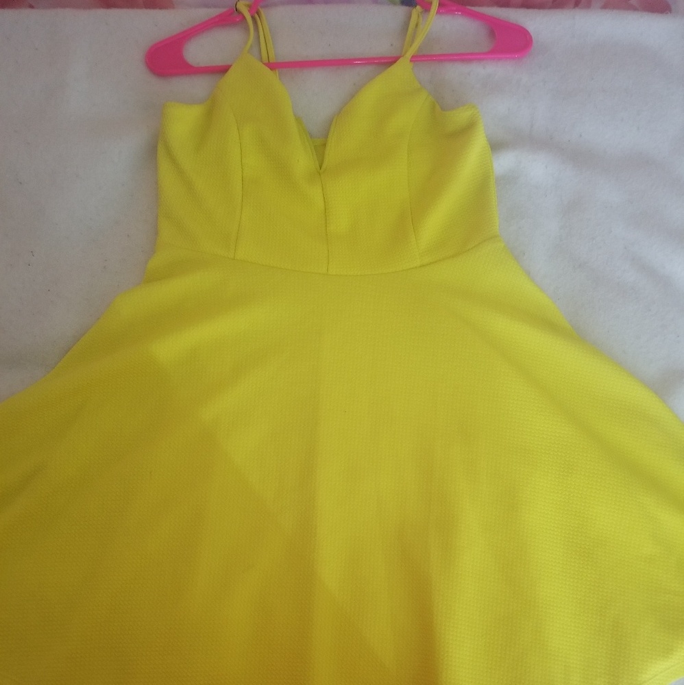 Strap mini dress